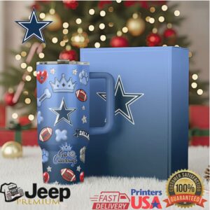 Dallas Cowboys Insulated Travel Tumbler with Handle