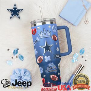 Dallas Cowboys Insulated Travel Tumbler with Handle