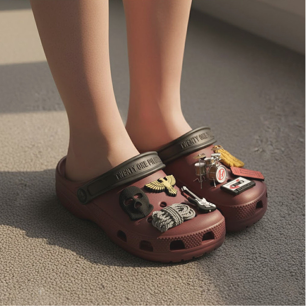 Deep Red Decadence Sandals Crocs Deep Red Decadence Sandals Crocs