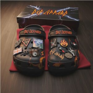 Def Leppard x Crocs Classic Clog Hysteria Edition Def Leppard x Crocs Classic Clog Hysteria Edition