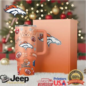 Denver Broncos The Memory Company Single Hit Bling Tumbler