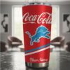 Atlanta Falcons x Coca Cola Personalized Name Insulated Coffee Tumbler Atlanta Falcons x Coca Cola Personalized Name Insulated Coffee Tumbler