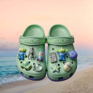 Disney Pixar Alien Character Clogs