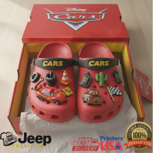 Disney Pixar Cars Lightning McQueen Classic Clogs