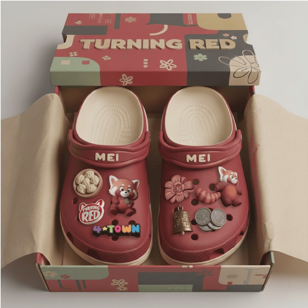 Disney and Pixar’s Turning Red Classic Clogs Disney and Pixar’s Turning Red Classic Clogs