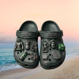 Doctor Doom Marvel Fan Crocs
