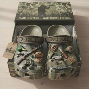 Duck Hunters Waterfowl Edition Crocs Clogs
