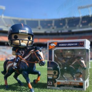 Funko Pop! NFL Denver Broncos Peyton Manning on Horse Legendary Edition Vinyl Figure Ornament