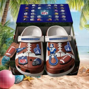 Game Day Indianapolis Colts Football Crocs
