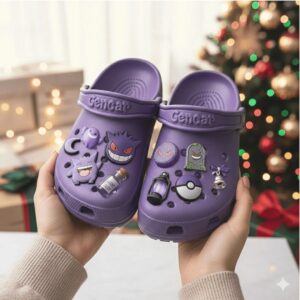 Gengar Ghost Dust Classic Crocs
