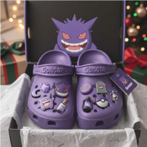 Gengar Ghost Dust Classic Crocs