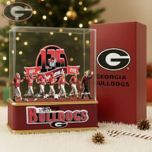 Georgia Bulldogs 125 Seasons Commemorative Desktop Display