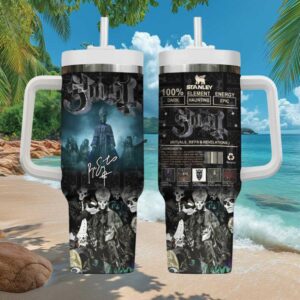 Ghost Band Rituals Riffs & Revelations 40oz Tumbler Wrap