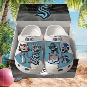 Goalie's Choice Seattle Kraken Slides Crocs