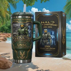 Halo 25th Anniversary UNSC Master Chief Collector's Edition Tumbler