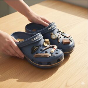 Hamilton Musical Custom Crocs with Charms