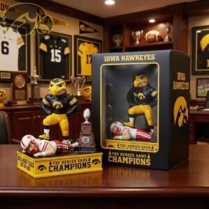 Herky the Hawk Champions Collectible Desktop Ornament