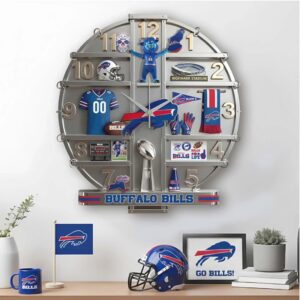Highmark Stadium Buffalo Bills Collectible Acrylic Wall Clock