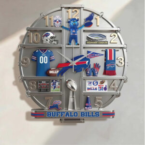 Highmark Stadium Buffalo Bills Collectible Acrylic Wall Clock