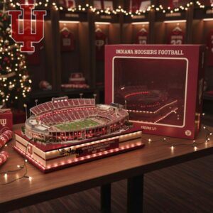 Indiana Hoosiers Football Stadium Desktop Ornament