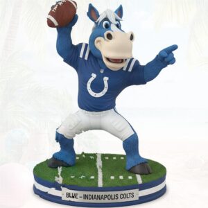 Indianapolis Colts Blue NFL Mascot 12 Figurine Statue Ornament Indianapolis Colts Blue NFL Mascot 12 Figurine Statue Ornament