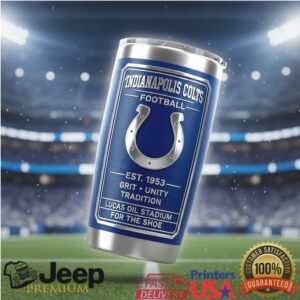 Indianapolis Colts Classic Crew Stainless Steel Tumbler