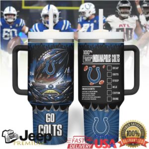 Indianapolis Colts Ingredients for Victory Tumbler