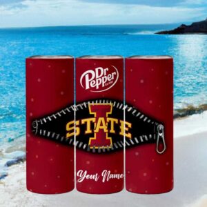 Iowa State Cyclones Dr Pepper Big 12 Zipper Custom Name