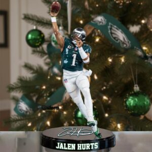 Jalen Hurts Philadelphia Eagles NFL Desktop Ornament Figurine