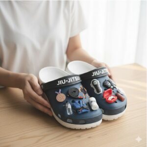 Jiu Jitsu Fighter's Custom Clogs