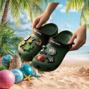 John Cena W WWE Champion Crocs