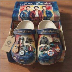 Jonas Brothers Clogs With Charms