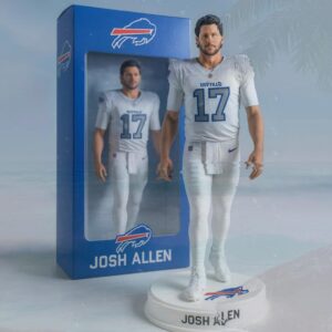 Josh Allen Buffalo Bills Jersey 3D Printed Ornament
