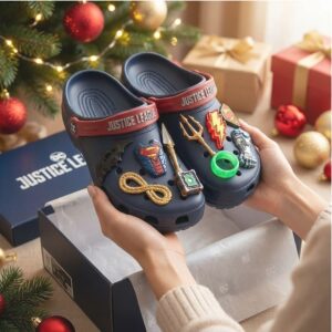 Justice League Character Charms Classic Clogs