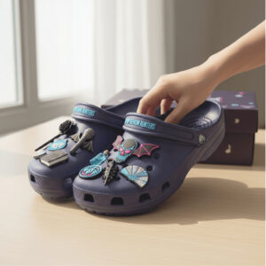 KPop Demon Hunters Crocs Clogs with Charms