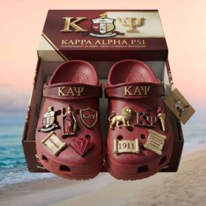 Kappa Alpha Psi Fraternity Custom Clogs