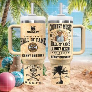 Kenny Chesney Country Music Hall of Fame Nashville Stanley Tumbler Wrap
