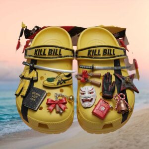 Kill Bill Themed Custom Clogs