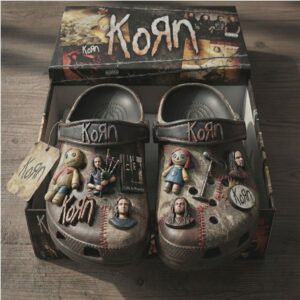 Korn Band Music Black Crocs