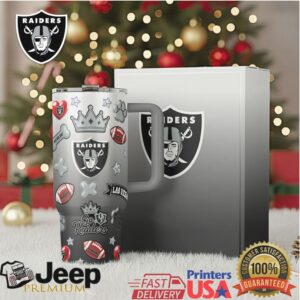 Las Vegas Raiders Colossal Stainless Steel Tumbler