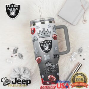 Las Vegas Raiders Colossal Stainless Steel Tumbler