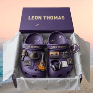 Leon Thomas Electric Duek Custom Crocs