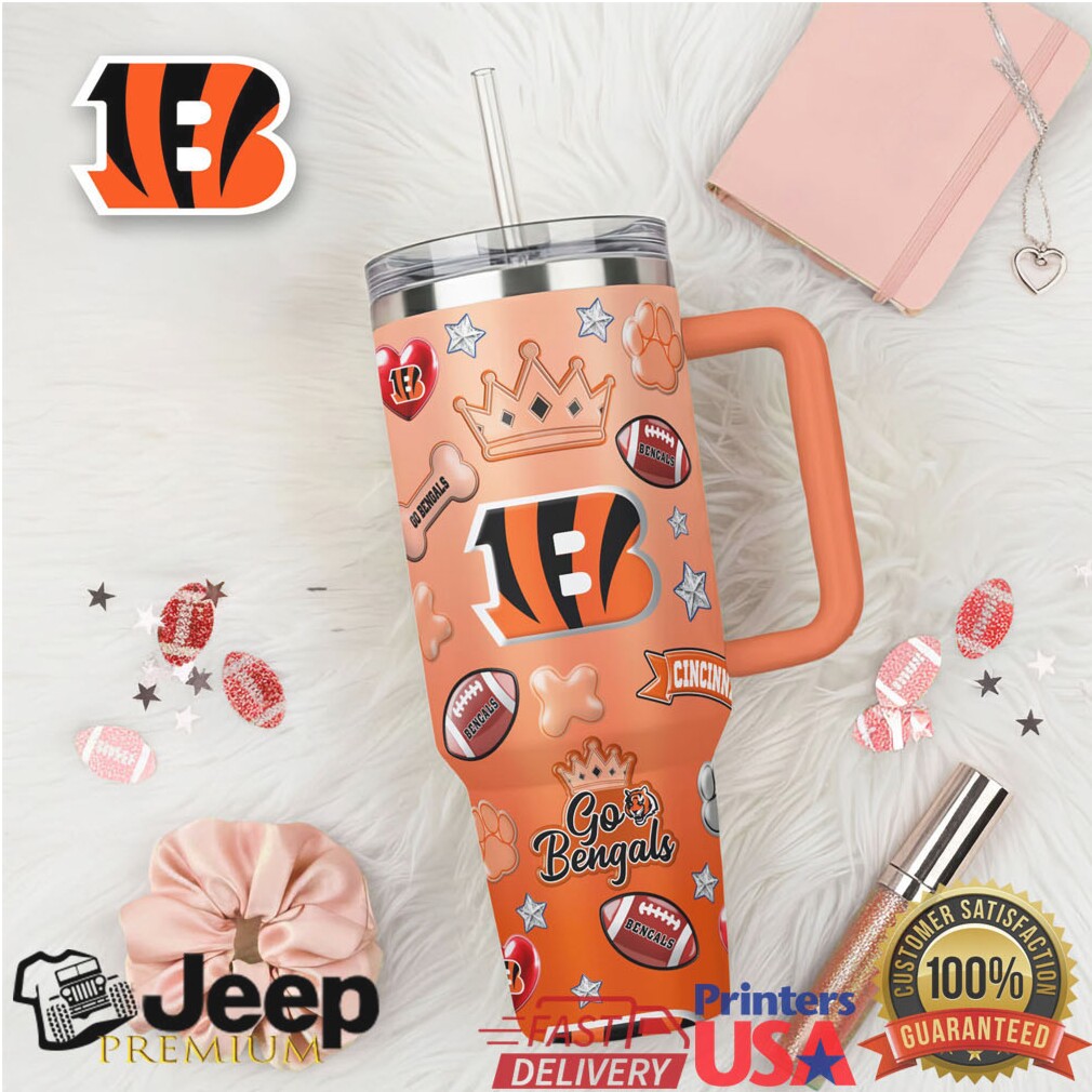 Logo Brands Cincinnati Bengals Stainless Steel Tumbler Logo Brands Cincinnati Bengals Stainless Steel Tumbler