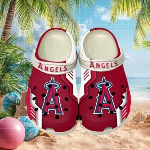 Los Angeles Angels Mlb Red White Clogs (Duplicate)