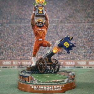 Lowa Hawkeyes Back to Back to Back Heroes Game Collectible Ornament