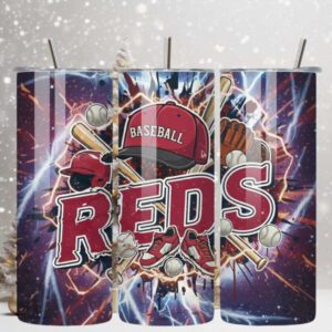 MLB Officially Licensed Cincinnati Reds Travel Tumbler