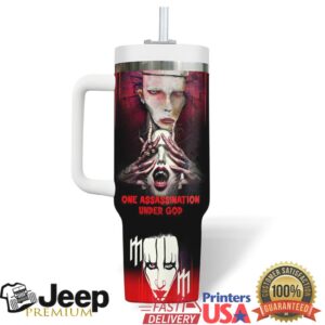 Marilyn Manson One Assassination Under God Stanley Tumbler