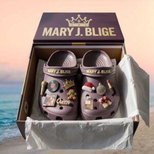 Mary J. Blige My Life Classic Crocs with Jibbitz Charms Mary J. Blige My Life Classic Crocs with Jibbitz Charms
