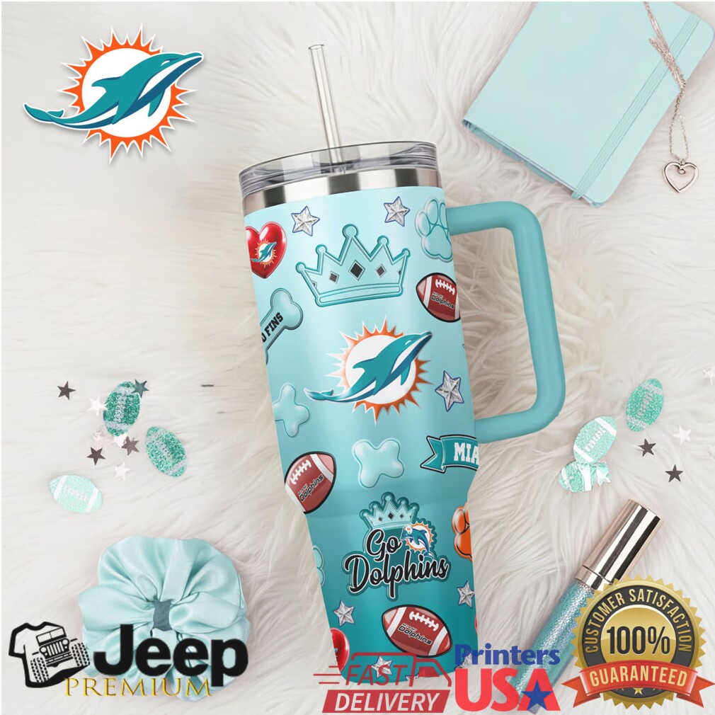 Miami Dolphins Gameday Vacuum Insulated Tumbler Miami Dolphins Gameday Vacuum Insulated Tumbler