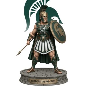 Michigan State Spartans Sparty Desktop Ornament